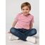 Футболка Miles Kids белая с красным, размер 04Y-