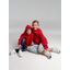 Толстовка детская Stellar Kids, красная, на рост 96-104 см (4 года)-