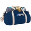 Хлопковая сумка Barrel Duffel, темно-синий/бежевый-