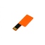 USB-флешка на 32 Гб в виде пластиковой карточки, оранжевый-