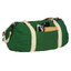 Хлопковая сумка Barrel Duffel, зеленый/бежевый-